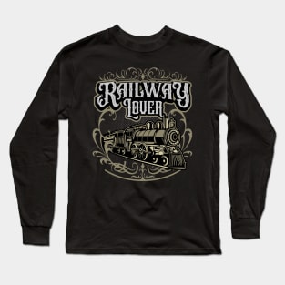 Railway Lover Long Sleeve T-Shirt